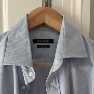 Indochino Light Blue Dress Shirt for Men